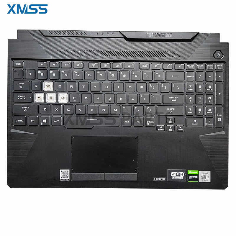 Gaming Keyboard Backlit - Palmrest Upper Top Case Keyboard With