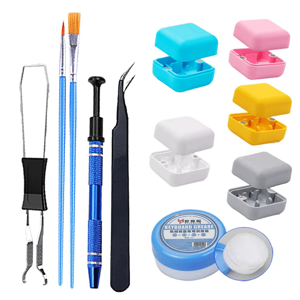 Gaming Keyboard Extension - Keyboard Lubricating Grease Kit Puller Opener