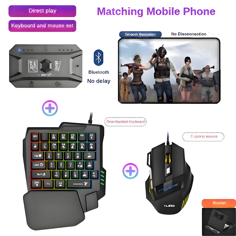 Gaming Keyboard And Mouse Mobile - M1 Pro Gamepad Mobile Phone Game