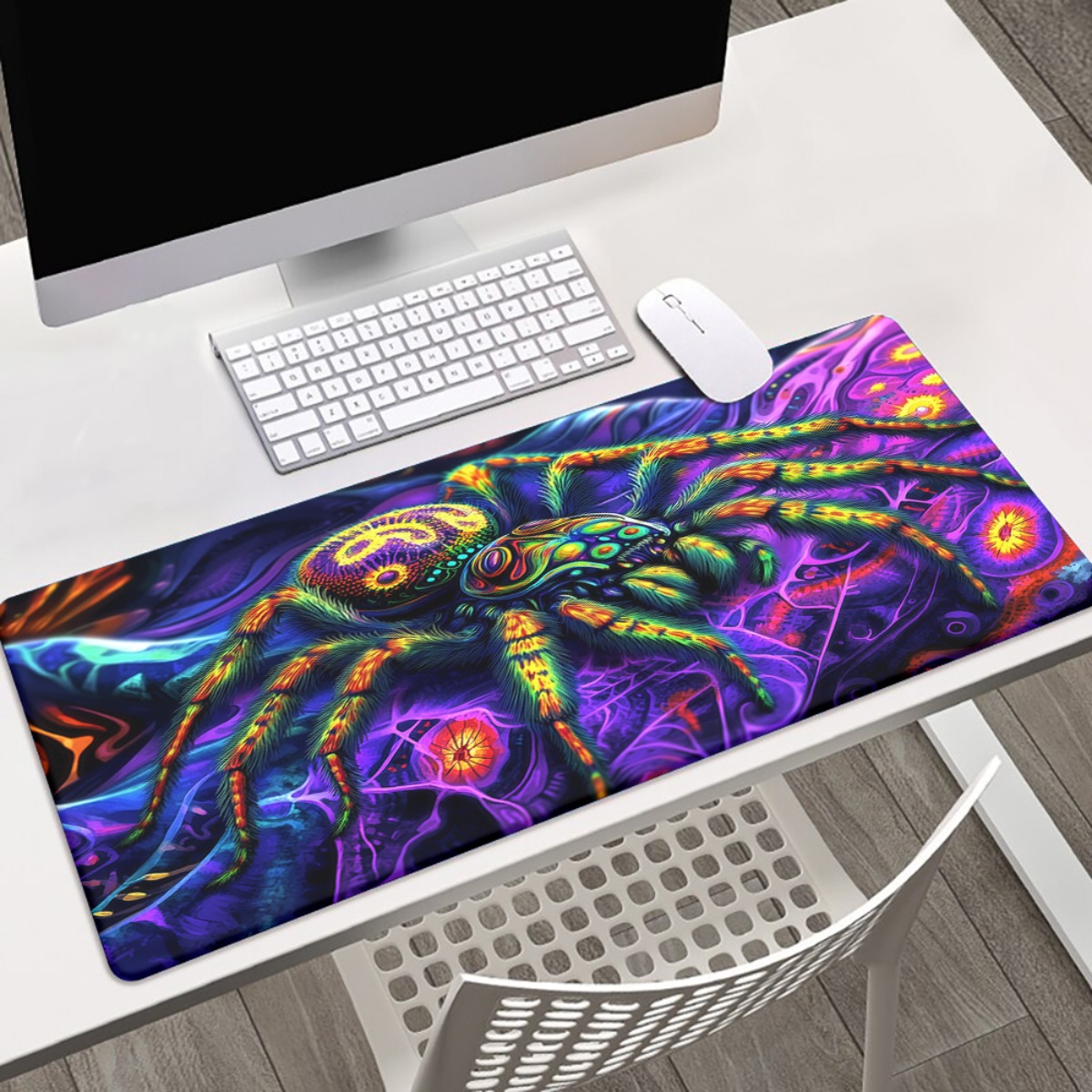 Gaming Keyboard Brand - Brand Vibrant Spider Mousepad Gaming Keyboard