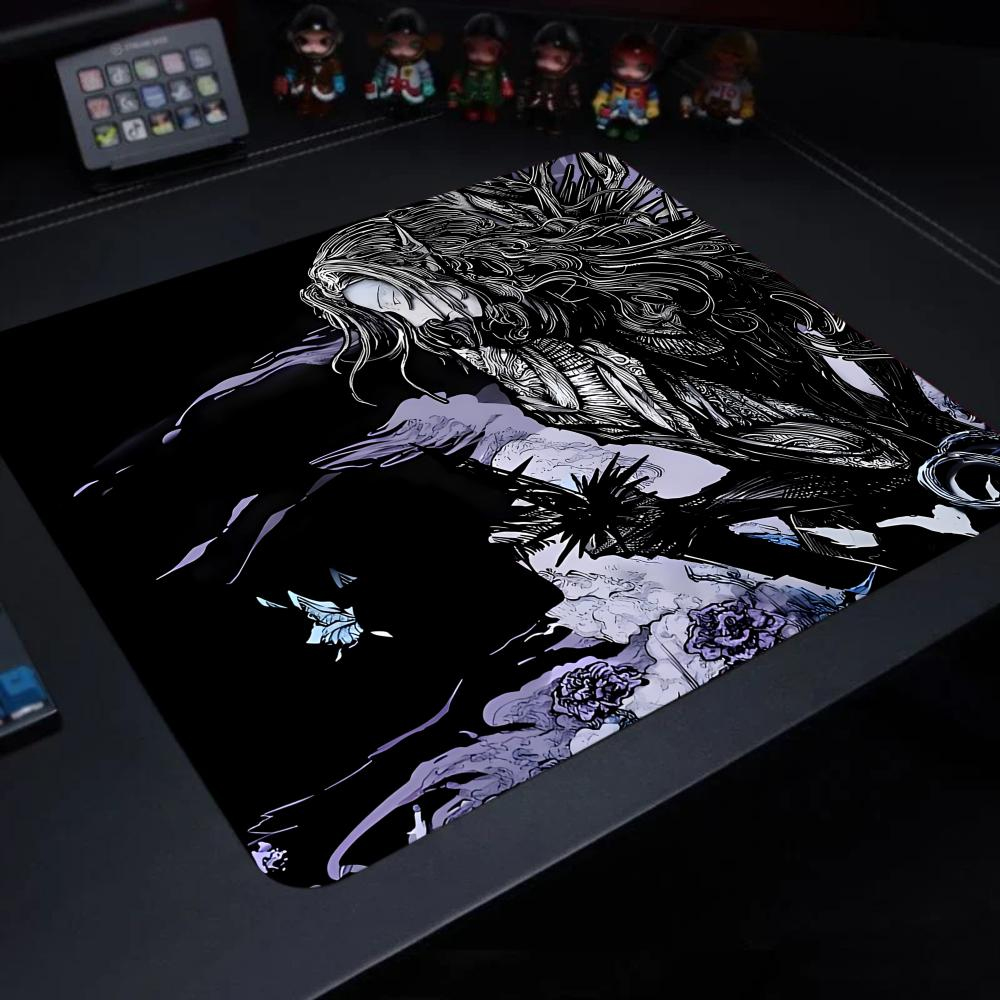 Gaming Keyboard Blue - Blue Butterfly Mouse Pad XS Gaming