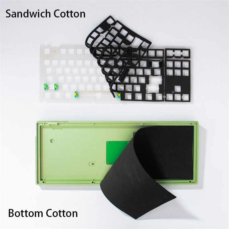 Gaming Keyboard No Noise - Bàn Phím Cơ Kẹp Bông Đáy