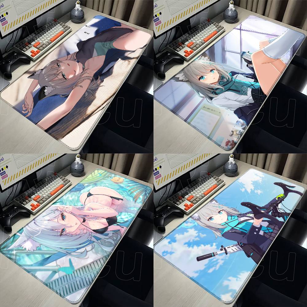 Gaming Keyboard Blue - Blue Archive Sunaookami Shiroko Mouse Pad