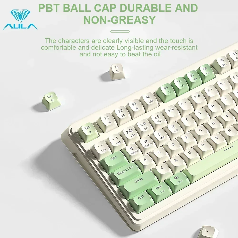 AULA S99 PRO Wireless Gaming M - đánh giá và giá Gaming Keyboard No Noise