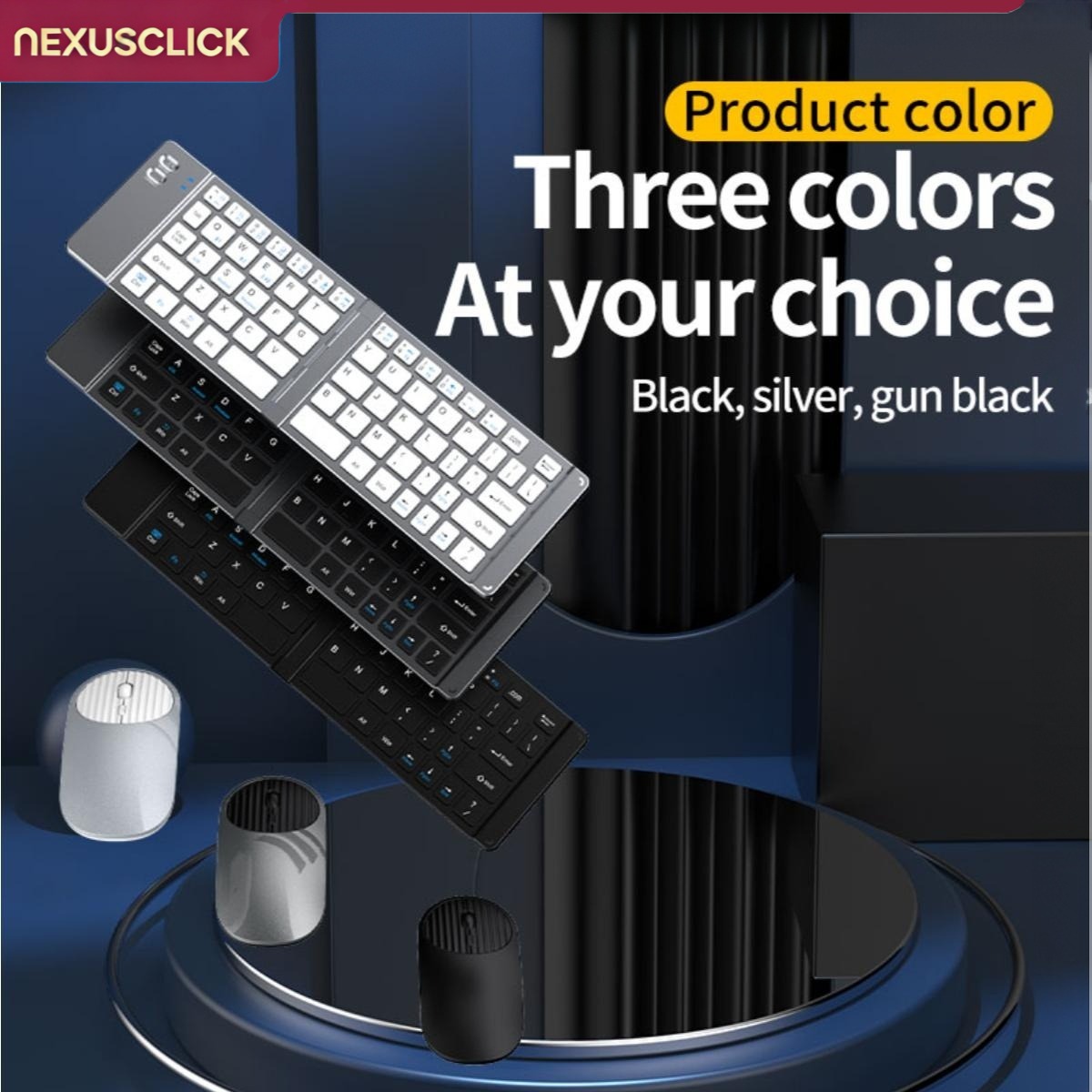 NexusClick New Mini Wireless B - đánh giá và giá Gaming Keyboard And Mouse Combo Wireless