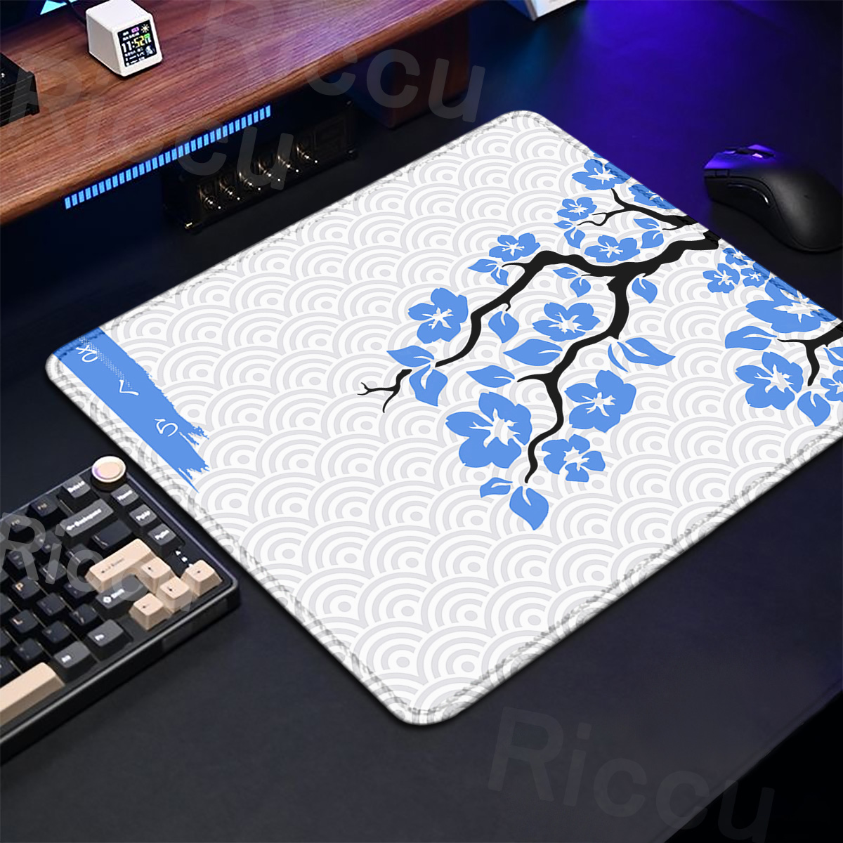 Purple Sakura Table Pad Gaming - đánh giá và giá Gaming Keyboard Brand
