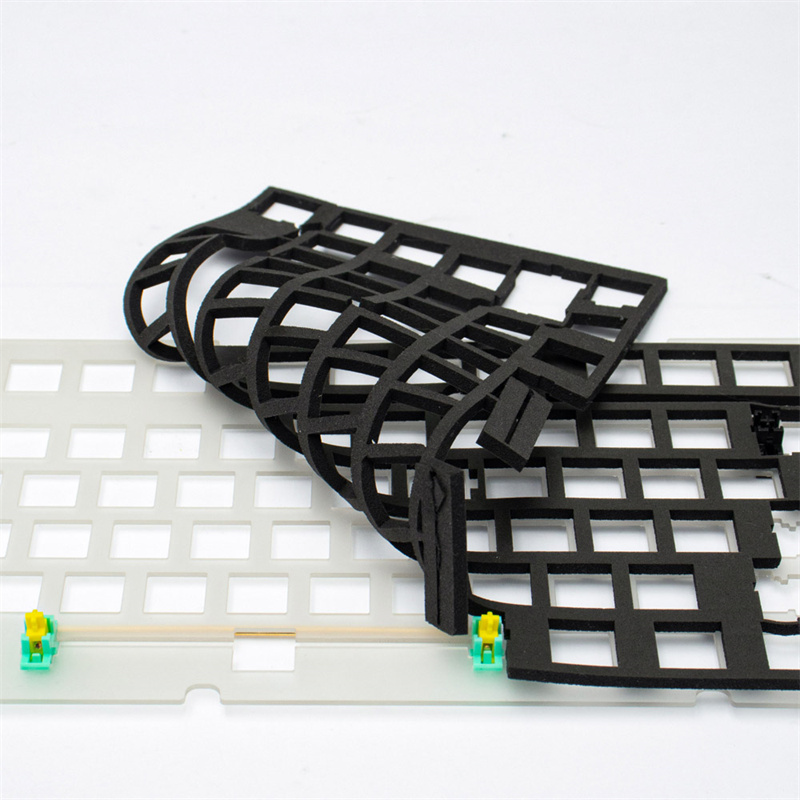 Bàn Phím Cơ PORON Đáy Cotton C - đánh giá và giá Gaming Keyboard No Noise