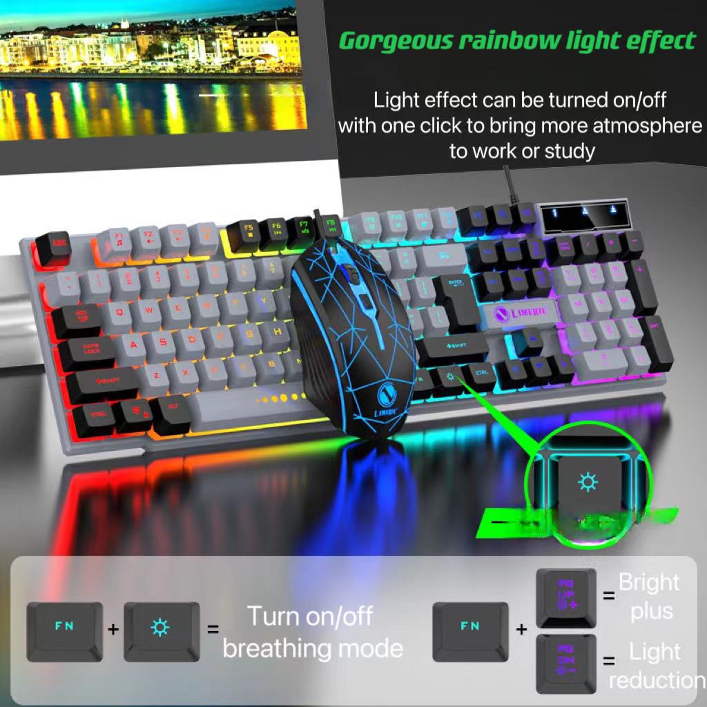Gaming Tri-Color Combo: Silent - đánh giá và giá Gaming Keyboard Extension