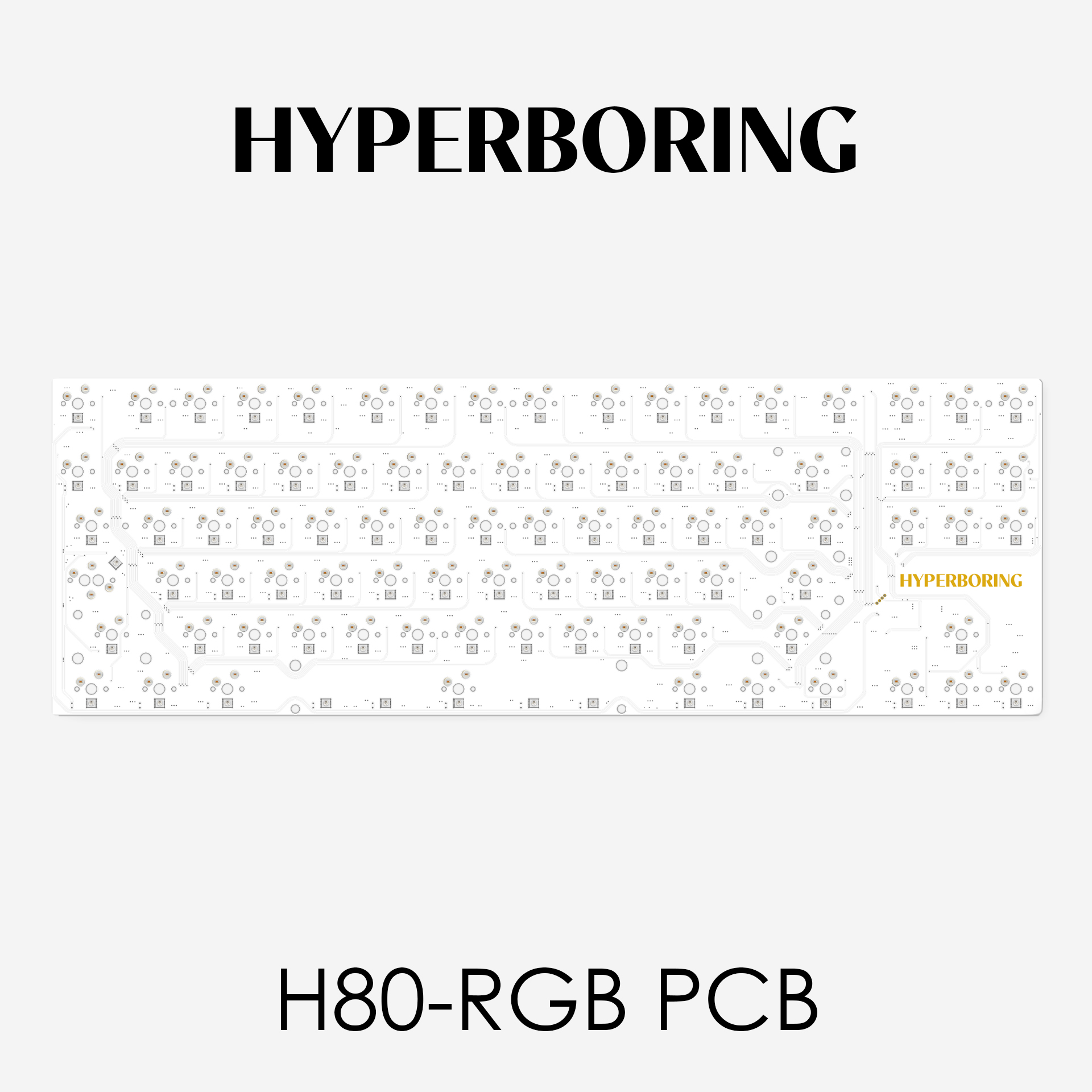 H80 RGB TKL 87 keys Wired Hots - đánh giá và giá Hot Swap Pcb
