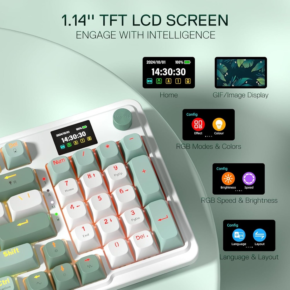 95 Key Wireless Gaming Keyboar - đánh giá và giá Gaming Keyboard No Noise