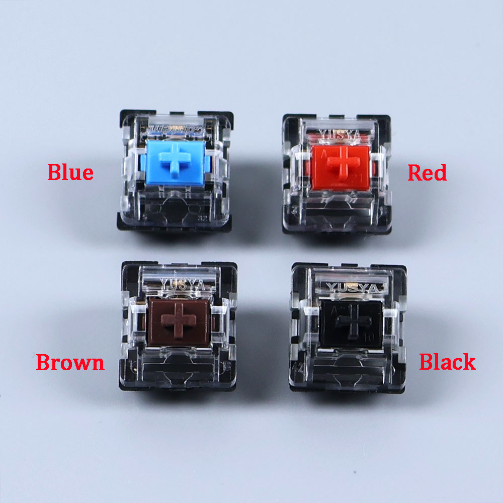 2Pin Clicky Linear Tactile Sil - đánh giá và giá Gaming Keyboard Blue