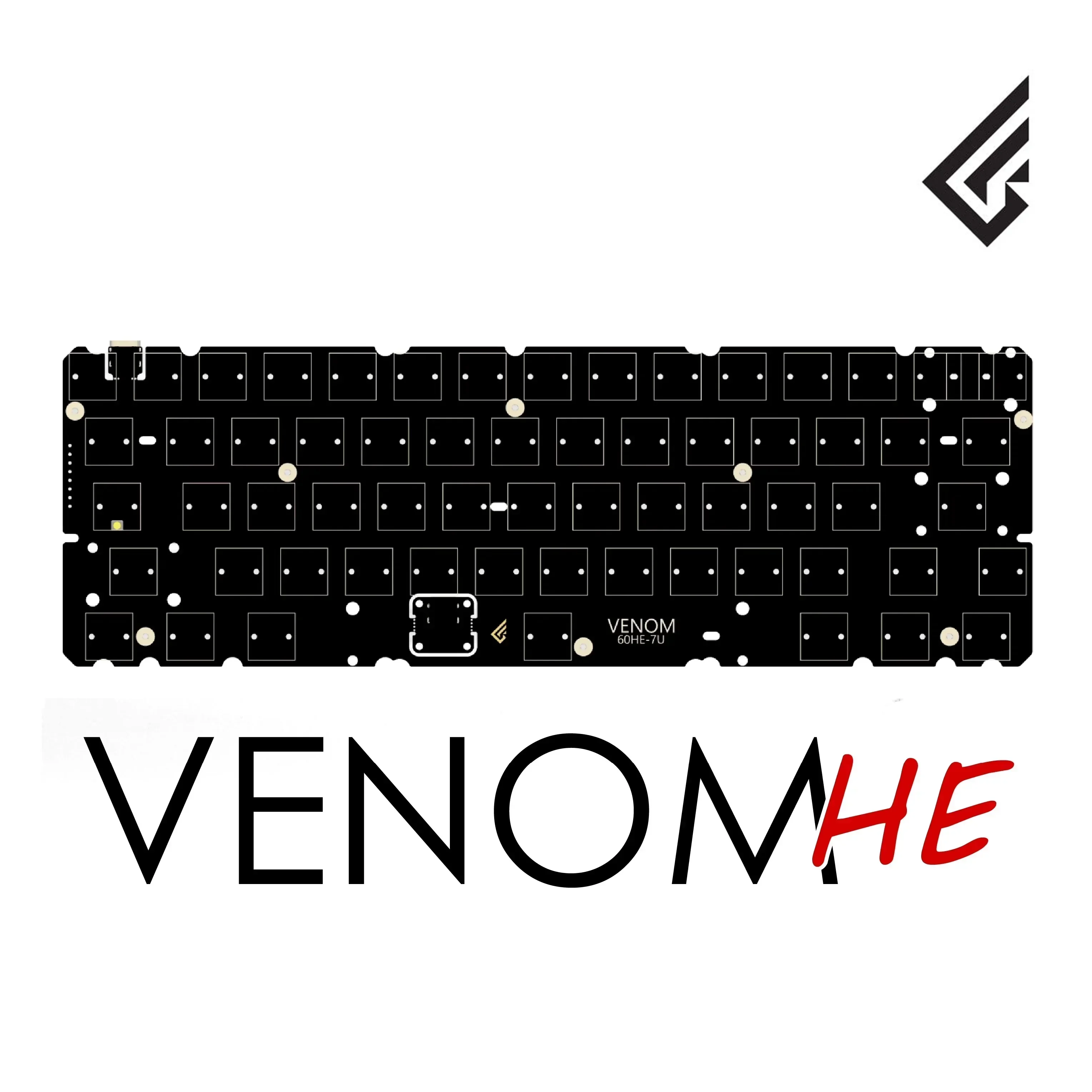 Geonworks Venom60 HE Venom65 H - đánh giá và giá Hot Swap Pcb