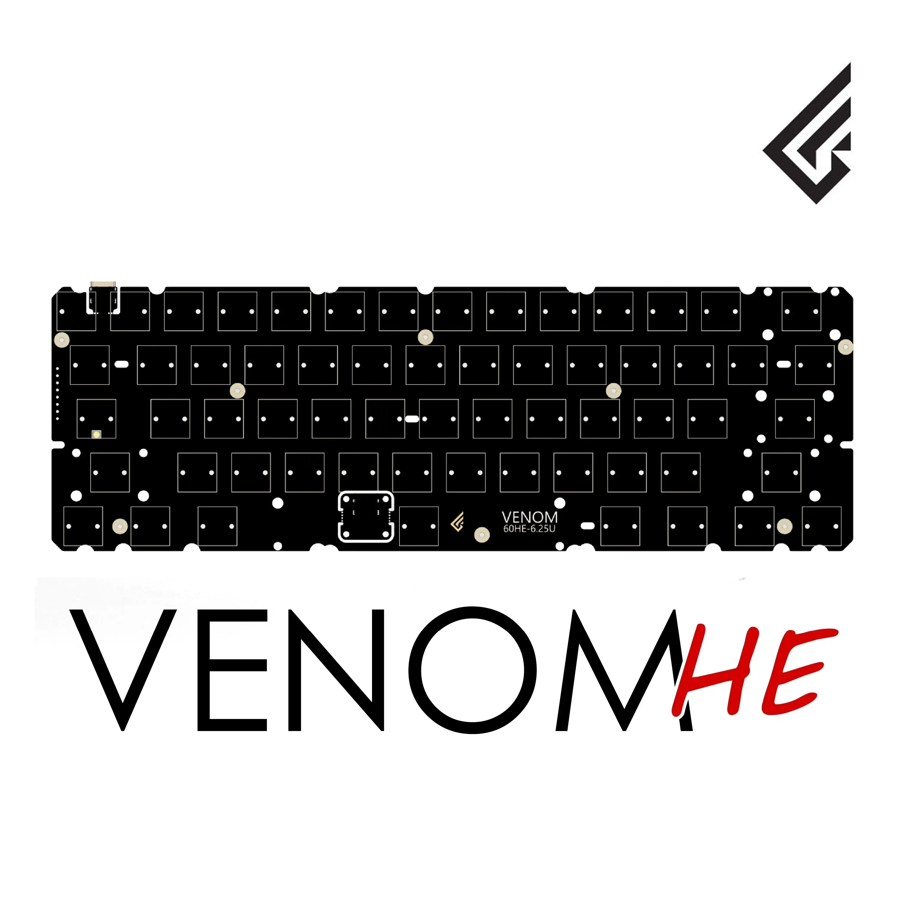Geonworks Venom60 HE Venom65 H - đánh giá và giá Hot Swap Pcb