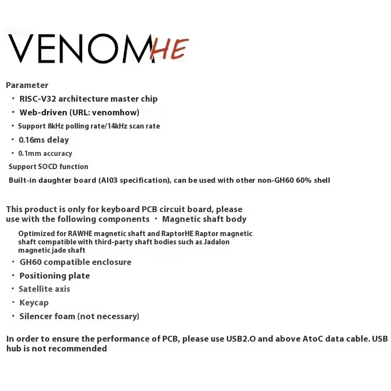Geonworks Venom60 HE Venom65 H - đánh giá và giá Hot Swap Pcb