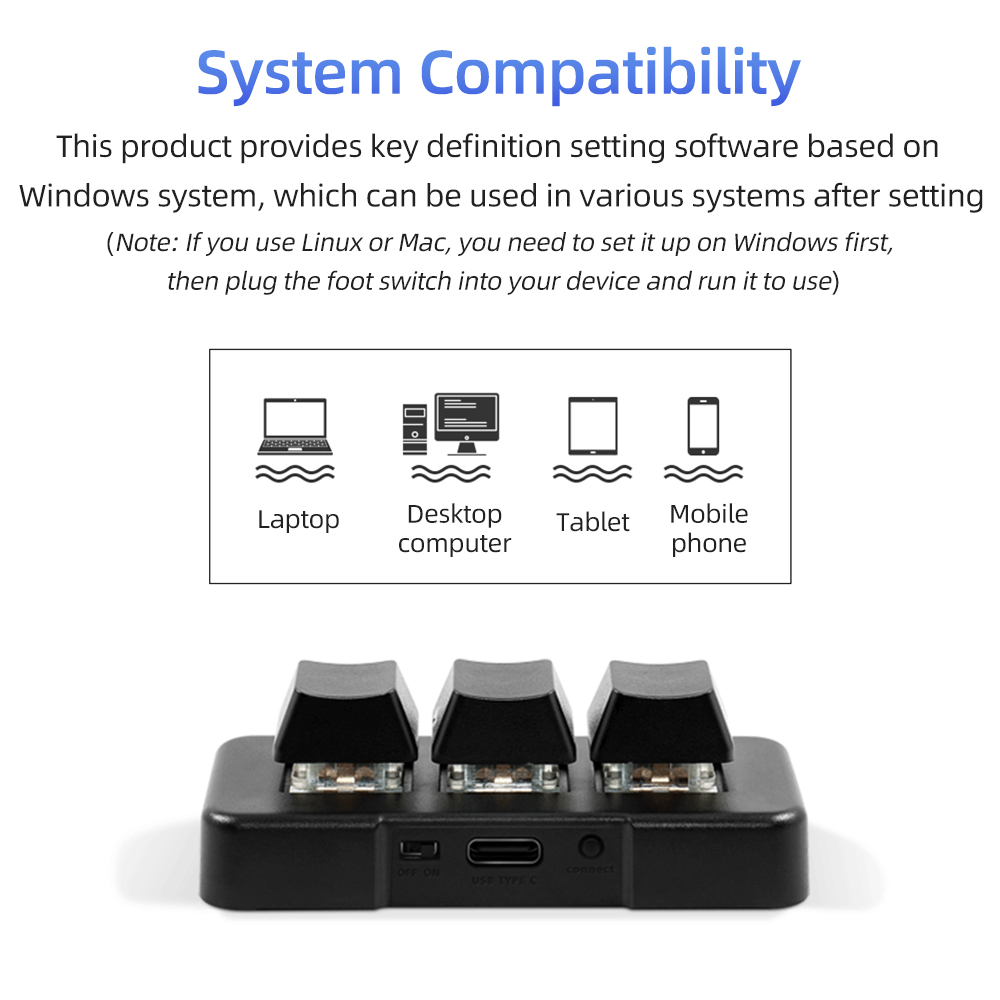 MK321-Pro Small Keyboard 3-key - đánh giá và giá Gaming Keyboard Mobile