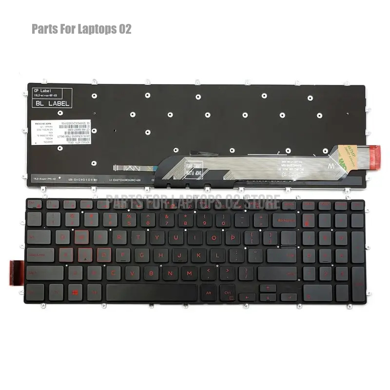 D New For Dell G3-3579 G3-3779 - đánh giá và giá Gaming Keyboard Blue