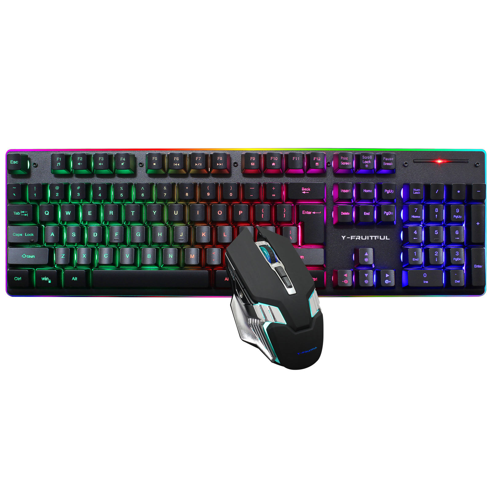 104 Keys RGB Computer Wireless - đánh giá và giá Gaming Keyboard And Mouse Combo Wireless