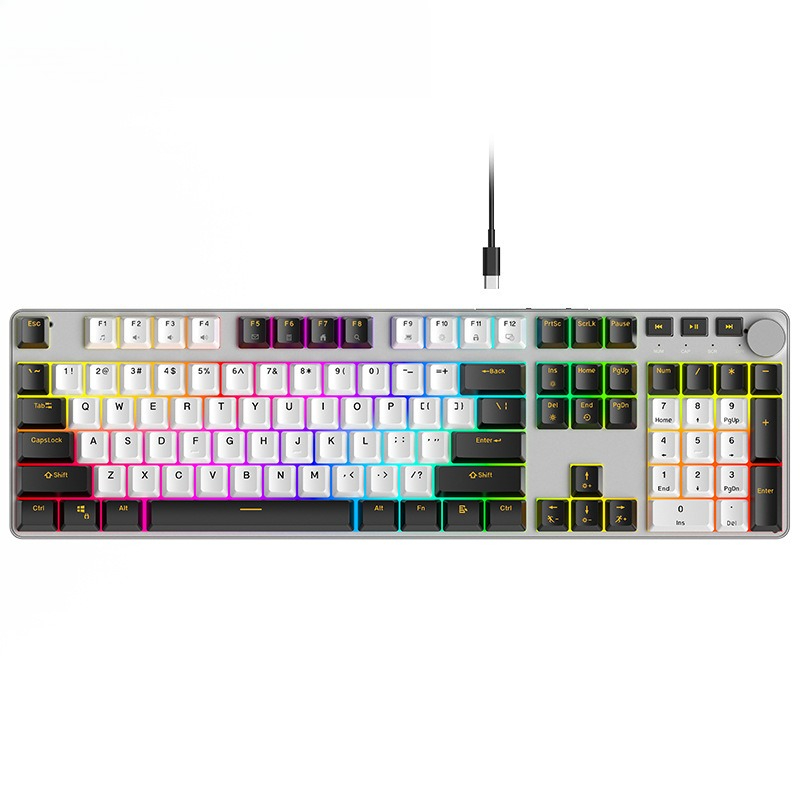 E-sports Mechanical Keyboard A - đánh giá và giá Gaming Keyboard No Noise