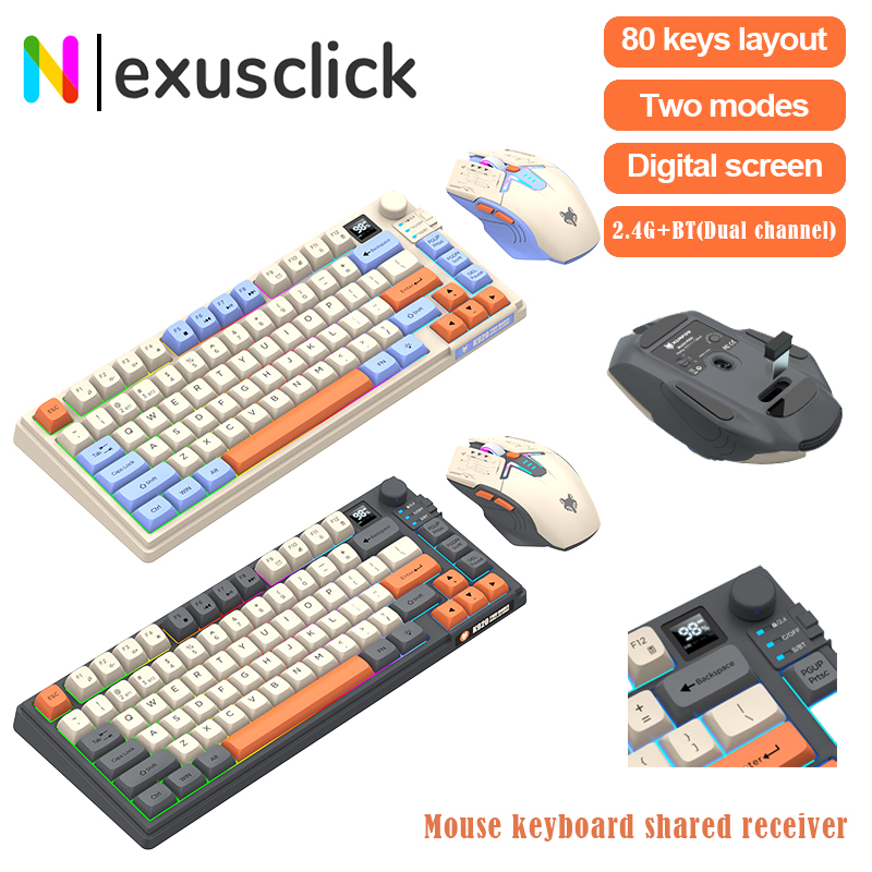 Premium Dual-Modes 2.4G+Blueto - đánh giá và giá Gaming Keyboard Extension