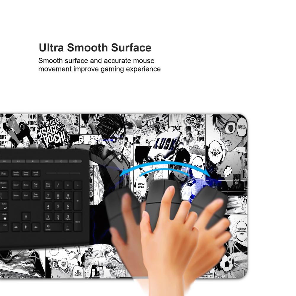 Black And White Anime Mouse Pa - đánh giá và giá Gaming Keyboard Blue