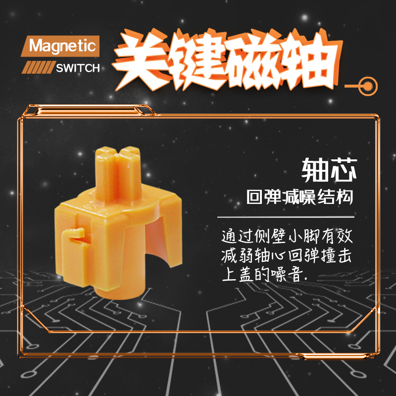 Duhuk Key Magnetic Switch High - đánh giá và giá Gaming Keyboard No Noise