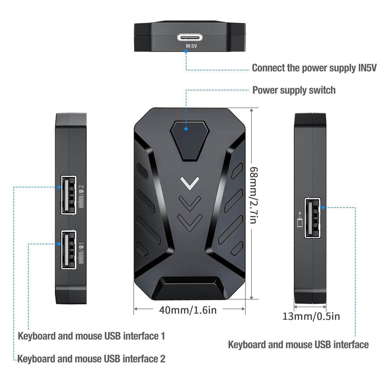 Gaming Keyboard Mouse Converte - đánh giá và giá Gaming Keyboard Mobile