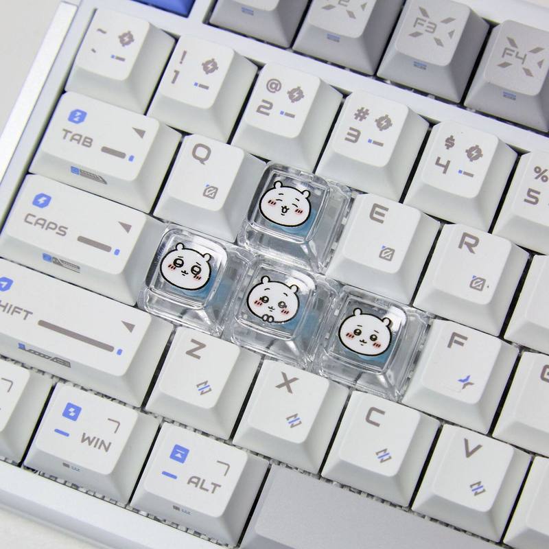 Chiikawa 4 Pcs Handmade Transp - đánh giá và giá Gaming Keyboard Backlit