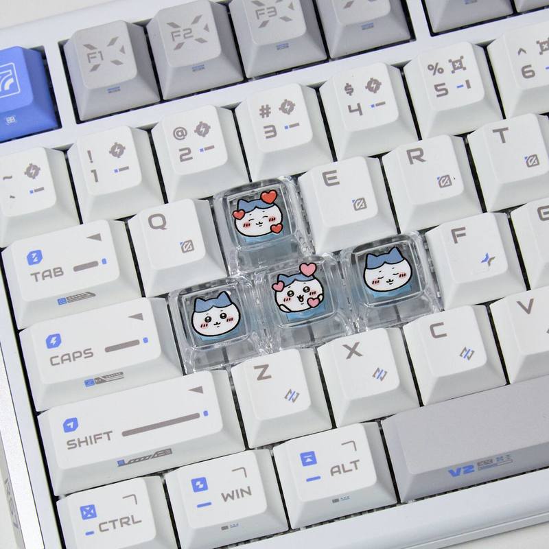 Chiikawa 4 Pcs Handmade Transp - đánh giá và giá Gaming Keyboard Backlit