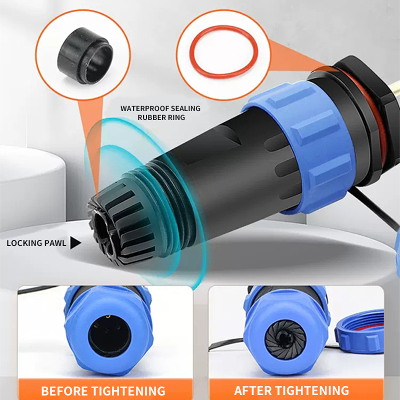 IP68 SP13 Aviation Plug Socket - đánh giá và giá Aviator Connector Kit