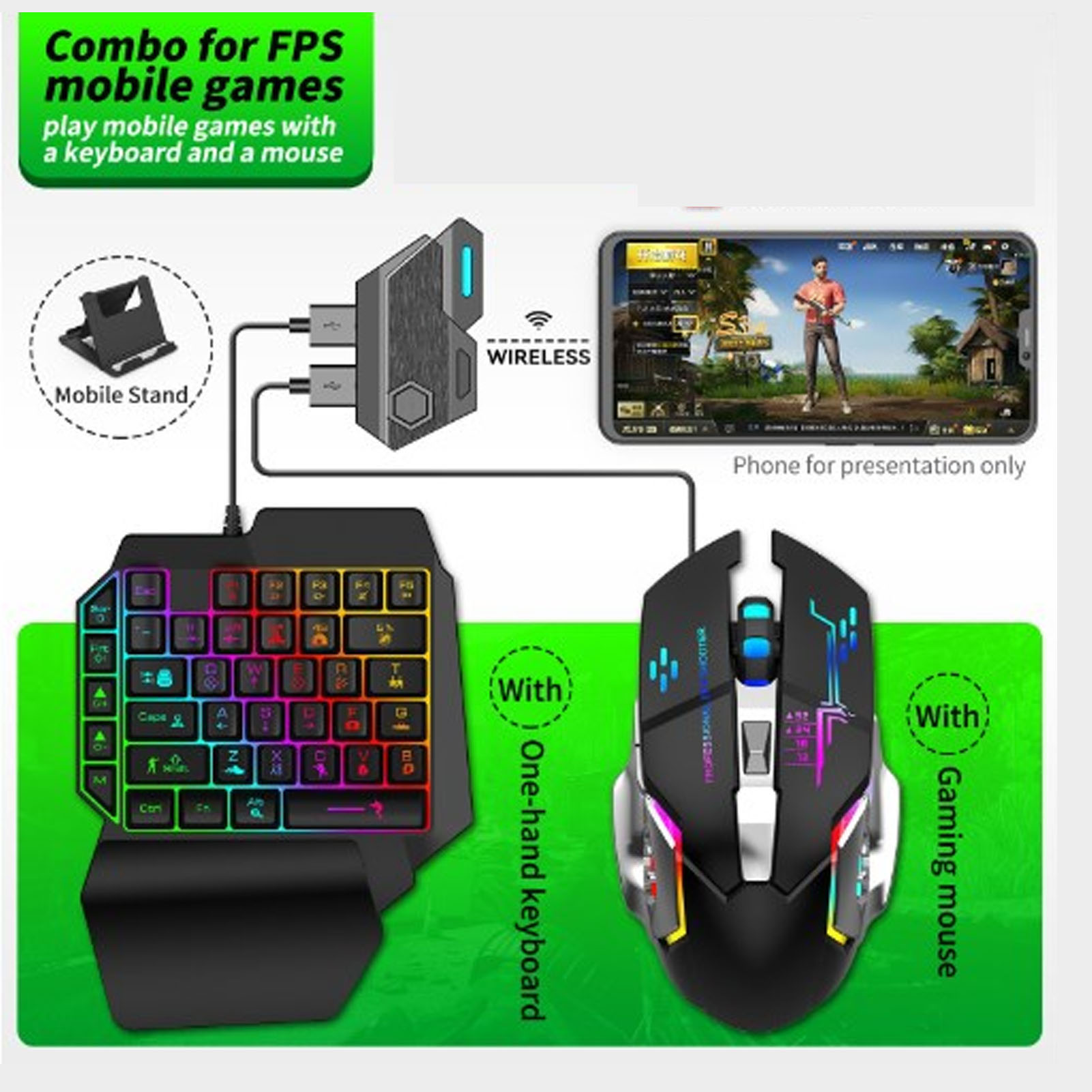 Keyboard Mouse Converter Set R - đánh giá và giá Gaming Keyboard Mouse Set