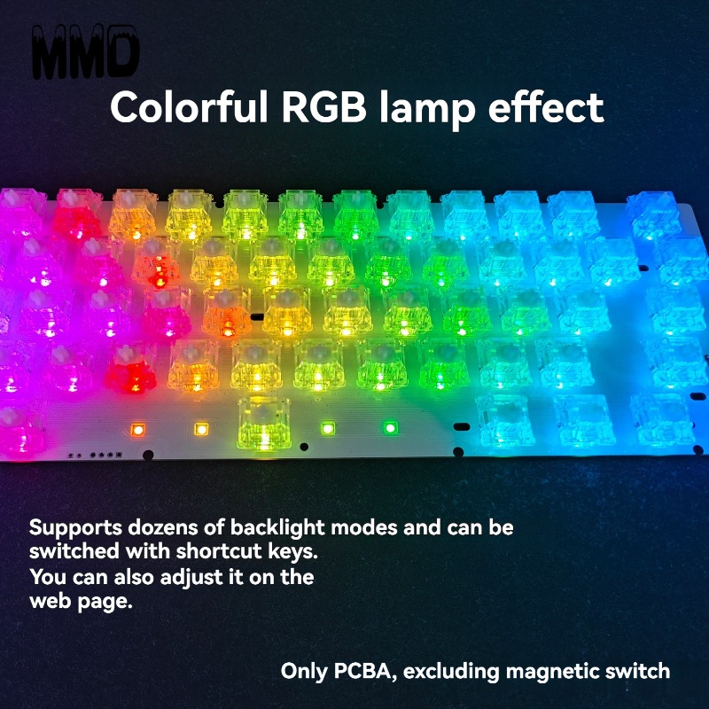 Magnetic Switch Keyboard PCBA  - đánh giá và giá Hot Swap Pcb