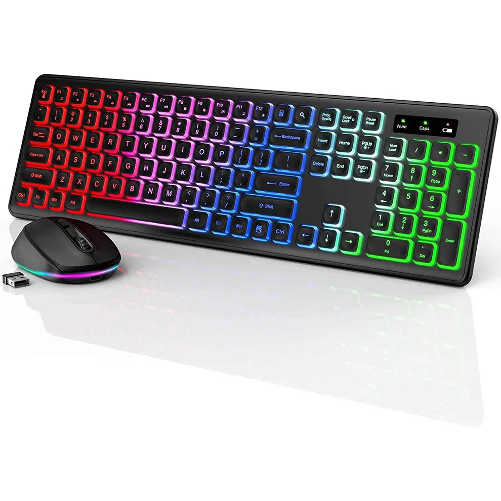Wireless Keyboard and Mouse Co - đánh giá và giá Gaming Keyboard And Mouse Combo Wireless