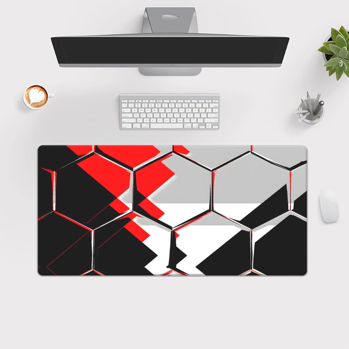 Brand Hexagon Iron Art Mousepa - đánh giá và giá Gaming Keyboard Brand