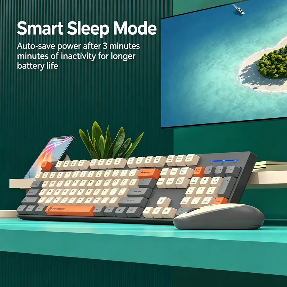 KEBIDUMEI 2.4G Wireless Keyboa - đánh giá và giá Gaming Keyboard Extension