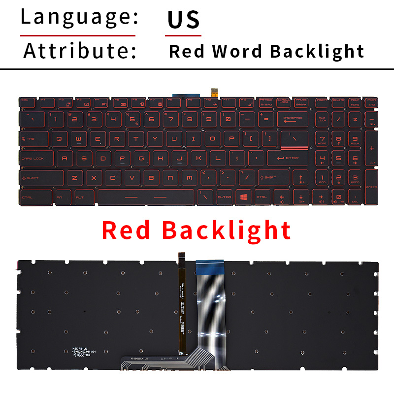 US/RU/SP/FR/TR/AR/NE Backlit K - đánh giá và giá Gaming Keyboard Backlit