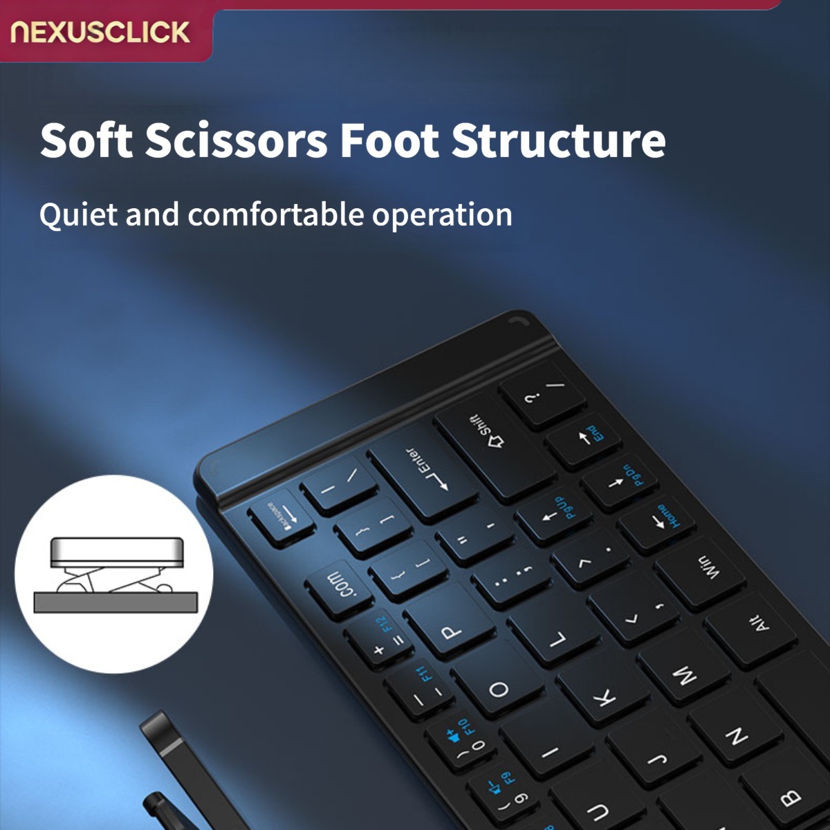 NexusClick New Mini Wireless B - đánh giá và giá Gaming Keyboard And Mouse Combo Wireless