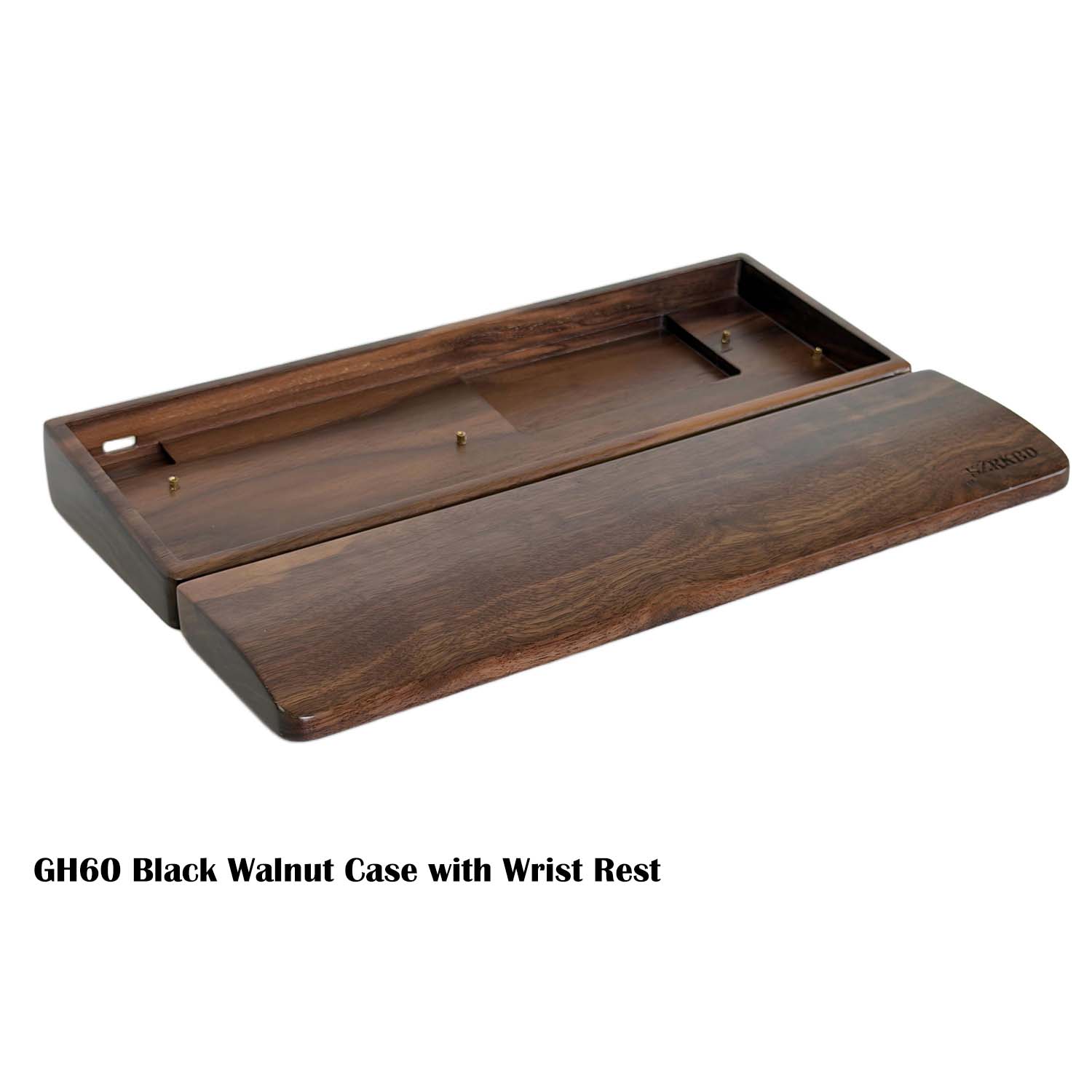 Walnut & Beech Wood 60% Keyboa - đánh giá và giá Hot Swap Pcb