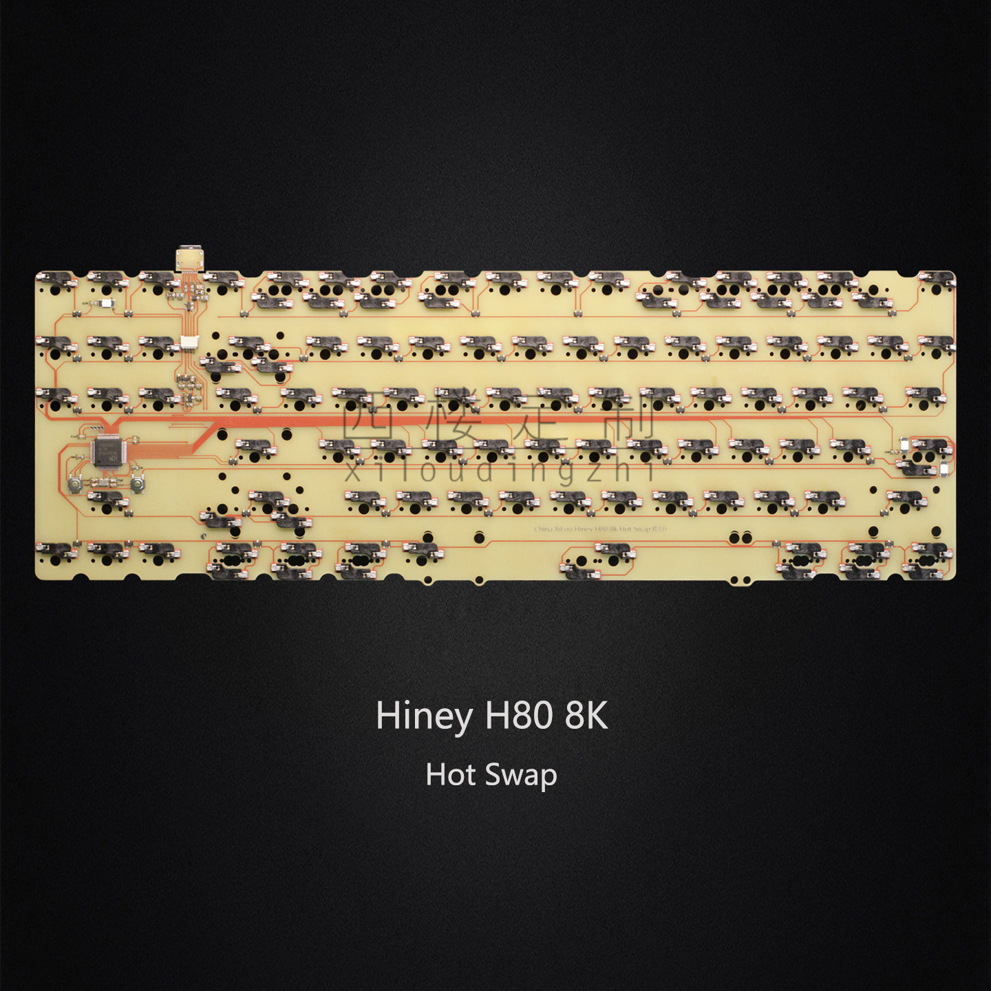 8k hotswap PCB Hiney H80 with  - đánh giá và giá Hot Swap Pcb