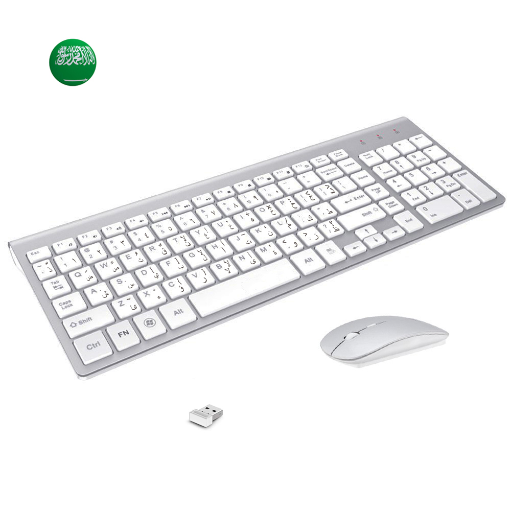 Tiếng Ả Rập Nhân Vật 2.4G Slim - đánh giá và giá Gaming Keyboard Mobile