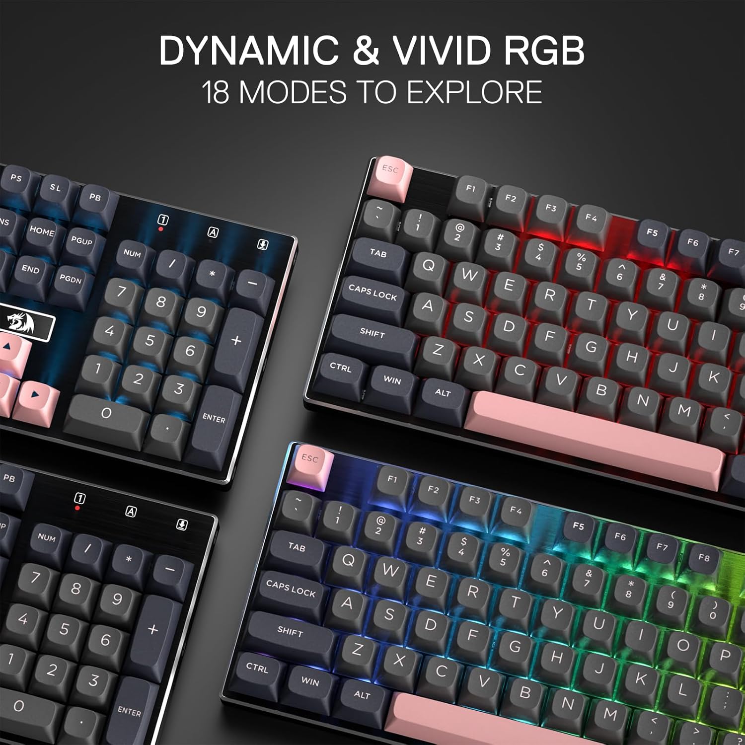 Redragon 556 SE Wired Gaming 1 - đánh giá và giá Gaming Keyboard No Noise