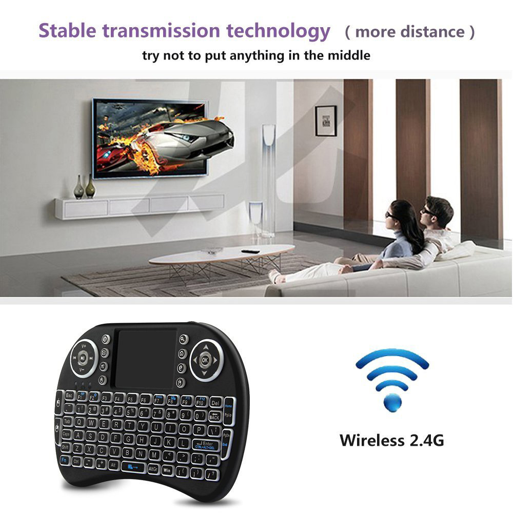 Backlit Mini Wireless Keyboard - đánh giá và giá Gaming Keyboard And Mouse Combo Wireless
