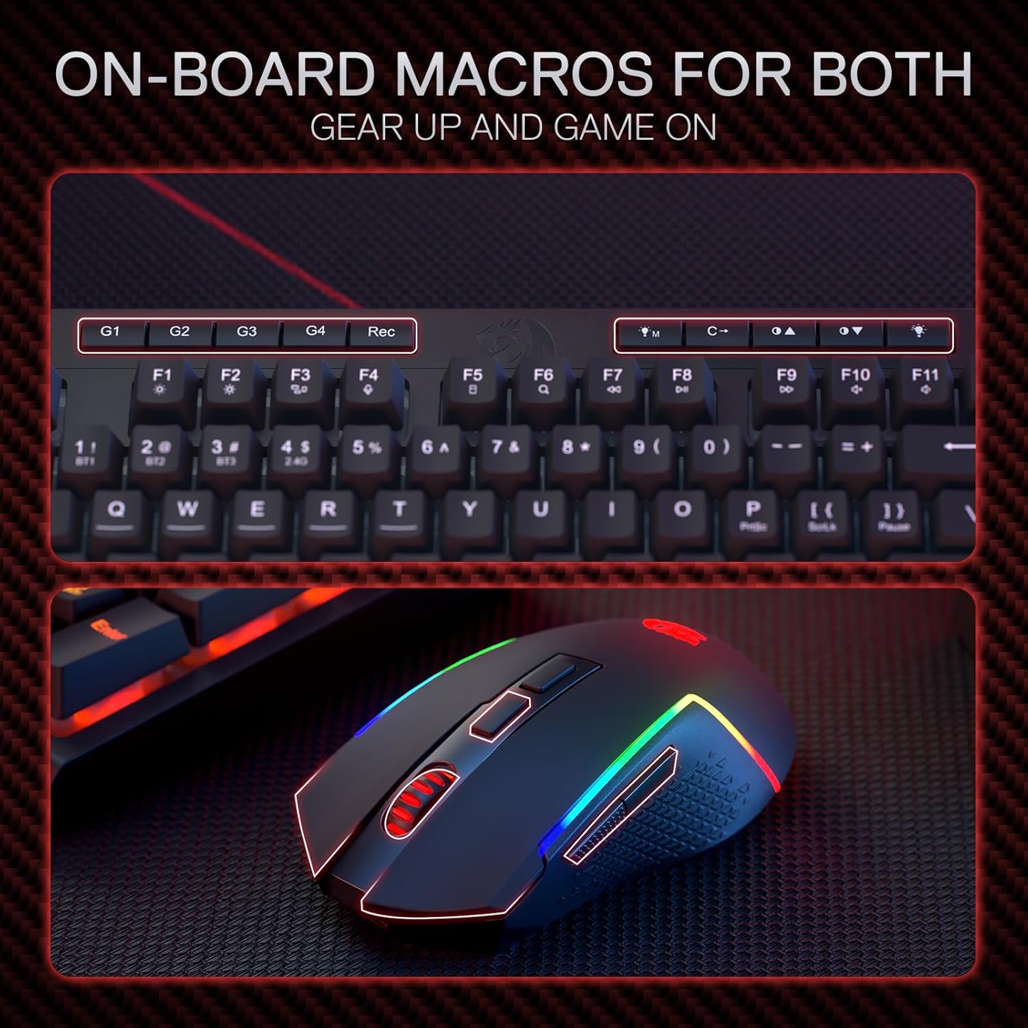 Redragon S142 Wireless Gaming  - đánh giá và giá Gaming Keyboard Extension