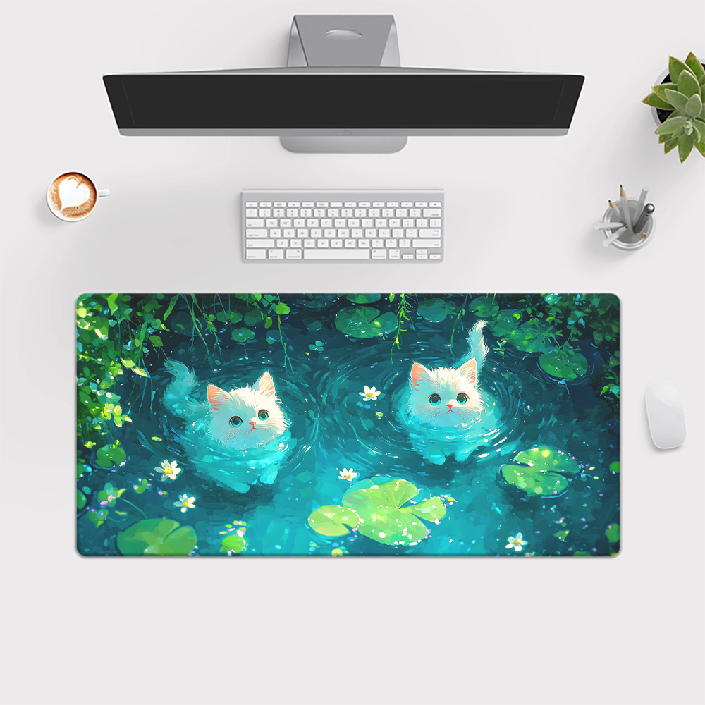 Brand Cute Cat Pond XXL Mousep - đánh giá và giá Gaming Keyboard Brand