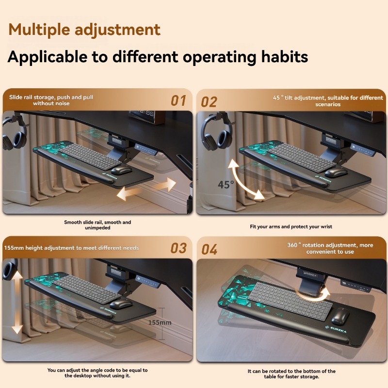 Desktop Multi-function Adjusta - đánh giá và giá Gaming Keyboard Extension